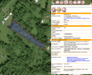 Terreno de 3.36 cuerdas en Franquez Morovis Vista aeria mapa informacion