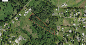 Terreno 3.36 cuerdas en Franquez Morovis Vista aeria